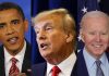 Issue Approvals of Biden, Trump, Obama in Charts