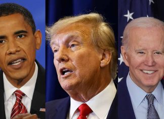 Issue Approvals of Biden, Trump, Obama in Charts