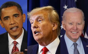 Issue Approvals of Biden, Trump, Obama in Charts
