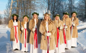 Winter Traditions In Sweden And Russia